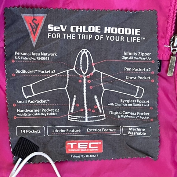 Scottevest 14 Pocket Chloe Hoodie - Picture 7 of 10